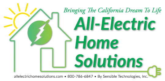 All-Electric Home Solutions logo, with the tagline "Bringing The California Dream To Life"